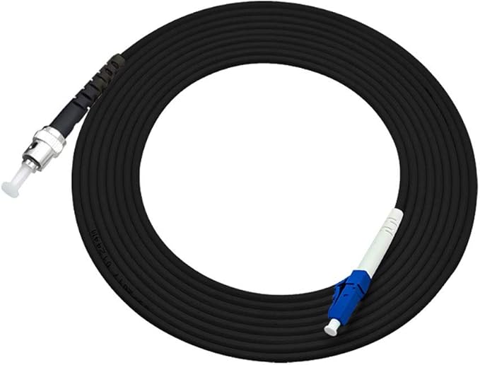 Jeirdus 75M LC to ST Outdoor Armored Simplex 9/125 SM Fiber Optic Cable Jumper - Image 3