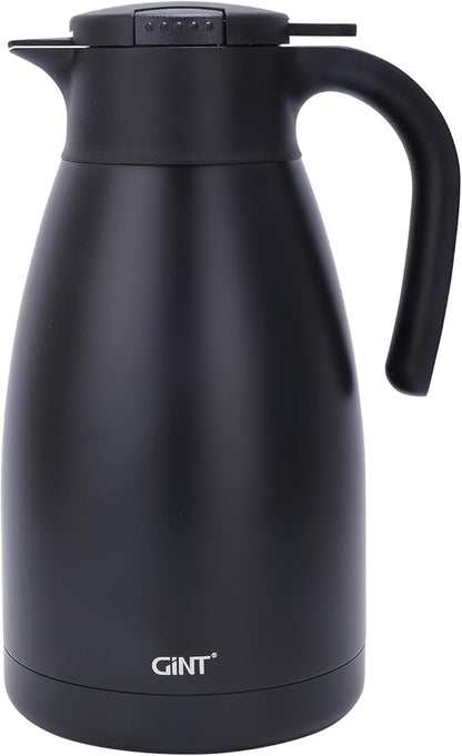 GiNT 2.2L / 74Oz Thermal Coffee Carafe, Insulated Stainless Steel Coffee Carafes by WelcometoGiNT