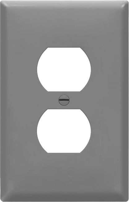 ENERLITES Duplex Receptacle Outlet Wall Plate, Electrical Outlet Cover by Enerlites