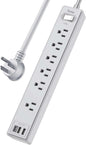 6Ft Power Strip Surge Protector by Yintar