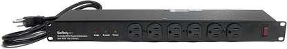 StarTech.com 16 Outlet Horizontal 1U Rack Mount PDU Power Strip by StarTech