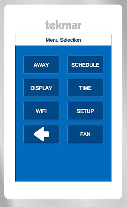 tekmar Invita Wi-Fi Thermostat | 2-Wire, Energy Star Approved, 2-Stage Cool - Image 7