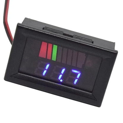 Battery Charge Level Indicator Car Battery Capacity Meter Tester Checker - Image 3