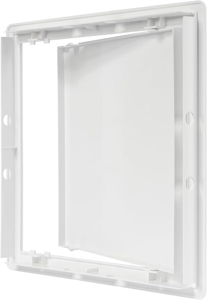 10 x 10 White Plastic Access Panel. Service Shaft Door Panel. Plumbing - Image 5