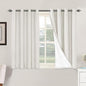 H.VERSAILTEX Primitive Linen Curtains 100% Blackout Curtain Drapes Burlap by HVERSAILTEX