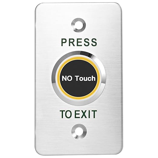 No-Touch Infrared Exit Button by Unknown