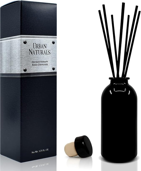 Urban Naturals Lavender Fields Oil Essential Oil Reed Diffuser Set by UrbanNaturals