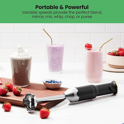 Chefman Cordless Power Portable Immersion Blender, Ice Crushing Power - Image 3