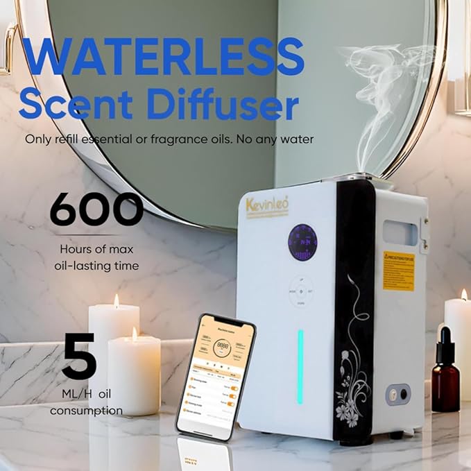 Kevinleo Scent Diffuser Machine WiFi Control - Image 4