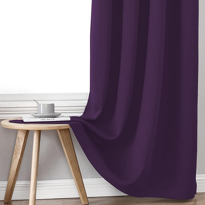 ChrisDowa 100% Blackout Curtains 120 inch Long - Image 6