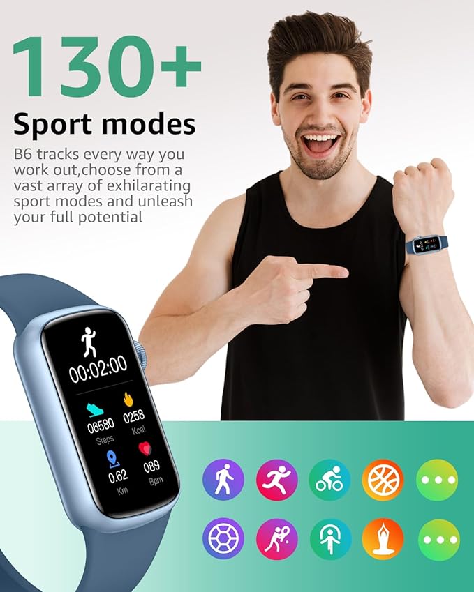 IMFRCHCS Fitness Tracker, Smart Watch - Image 3