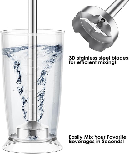 Blackcow Corded Immersion Blender Handheld - Image 2