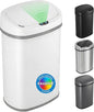 iTouchless 13 Gallon Oval Sensor Trash Can by iTouchless