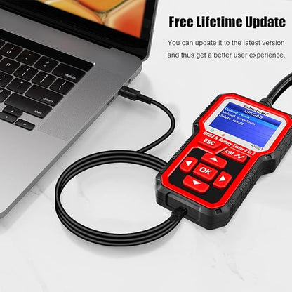 KONNWEI KW681 OBD2 Scanner 6V 12V Car Battery Tester, 2 in 1 Car Diagnostic - Image 7