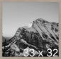 Frame It Easy 33 x 32 Rustic Gray Wood Frame by FrameItEasy