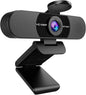 EMEET 1080P Webcam with Microphone, C960 Web Camera, 2 Mics Streaming Webcam by EMEET