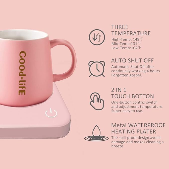 VOBAGA Mug Warmer & Coffee Mug Warmer - Image 3