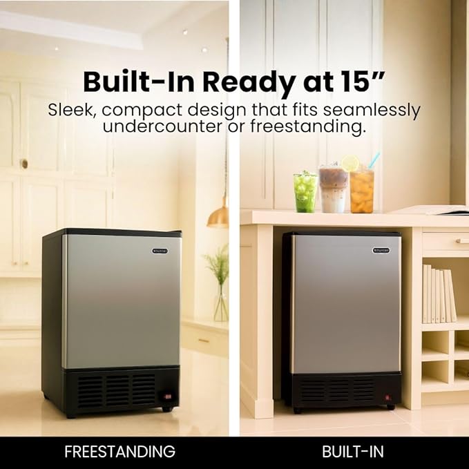 Whynter UIM-155 Stainless Steel Built-In Ice Maker - Image 5