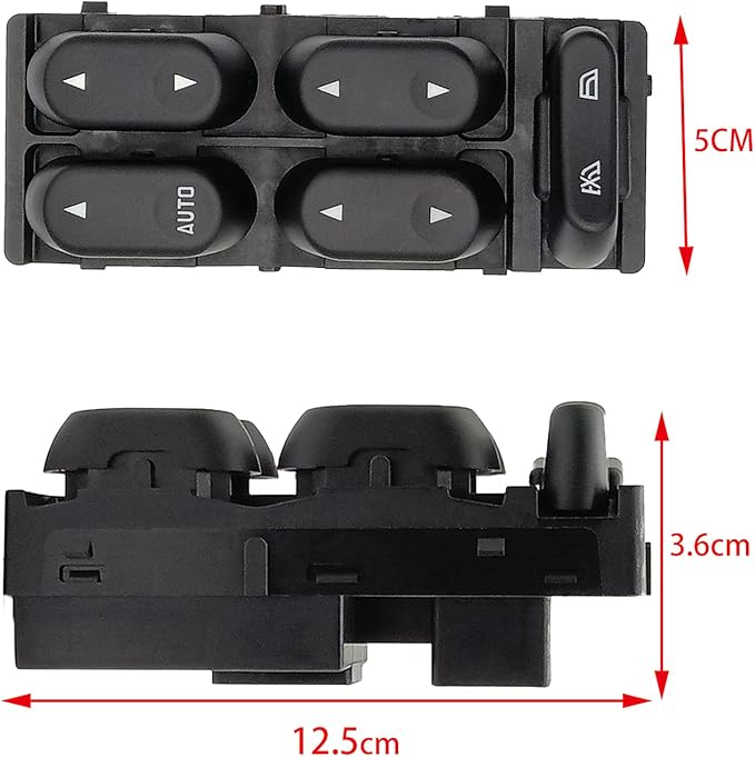 1L2Z14529BA Driver Side Power Master Power Window Switch Compatible - Image 7