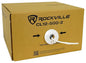 Rockville CL12-500-2 12 AWG 500ft Speaker Wire In Wall Ceiling, CL2 Rated by Rockville