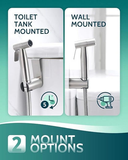 Handheld Toilet Bidet Sprayer for Toilet-Adjustable Water Pressure Control - Image 3