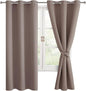 Hiasan Blackout Curtains for Bedroom, 42 x 63 Inches Length by Hiasan
