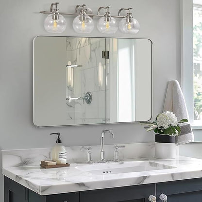ANDY STAR Wall Mirror Brushed Nickel - Image 9