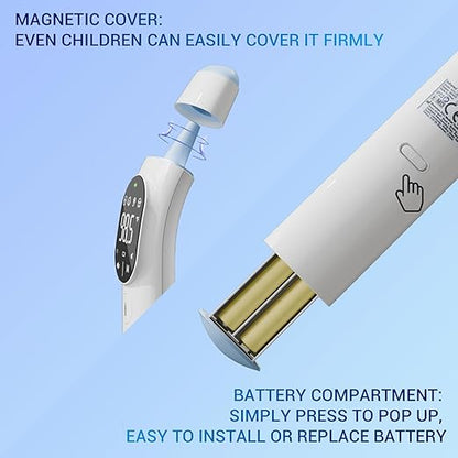 Thermometer for Adult and Kid, Ear and Forehead Thermometer - Image 6