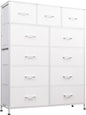 WLIVE Tall Dresser for Bedroom, Fabric Dressers Storage Tower, Dresser & Chest by WLIVE