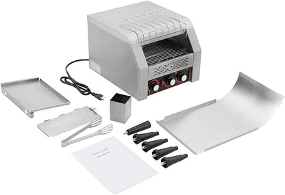 Commercial Conveyor Toaster, 1900W Heavy-duty Toasters - Image 6