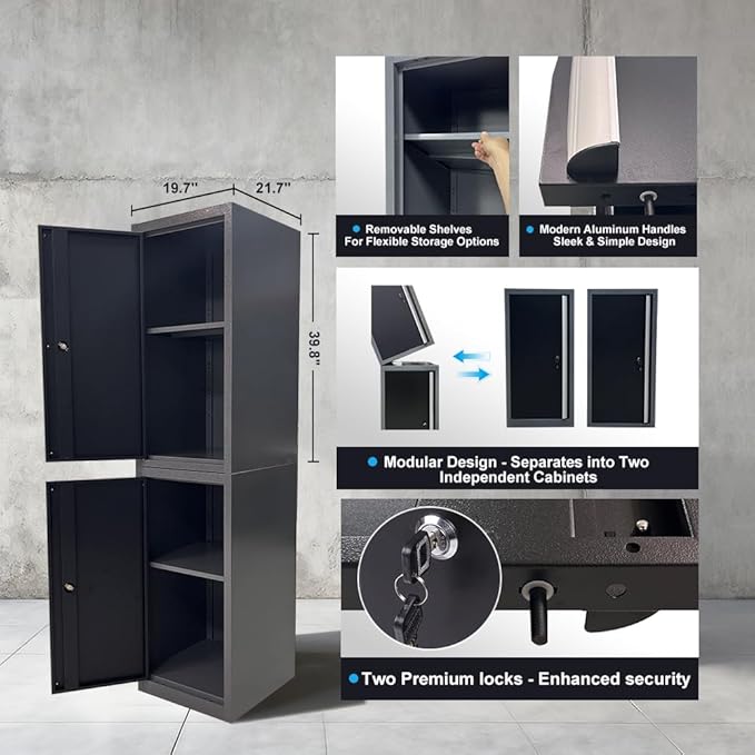 JZD Garage Storage Cabinet System Set - Image 8