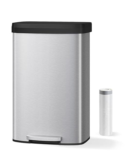Garvee 21 gal / 80 L Stainless Steel Trash Can - Image 7
