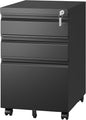 Letaya 3 Drawer Mobile File Cabinet by LetayaMetalCabinets