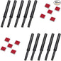 10 Pcs Magnetic Push Latches for Cabinet Push to Open Door Latch Soft Quiet by bjsdkff