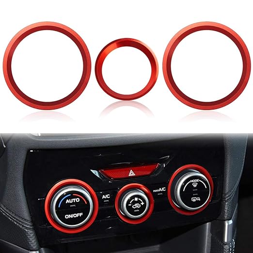 Auovo AC Climate Control Knob Outer Ring Covers Accessories by Auovo