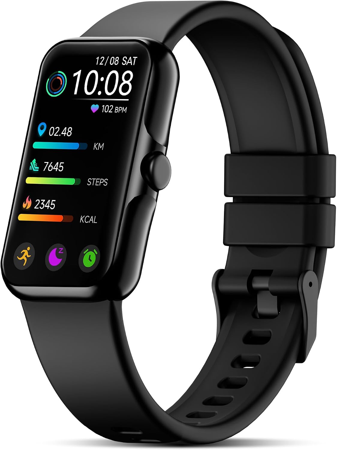 fitness tracker with 24/7 continuous heart rate, blood, main product view