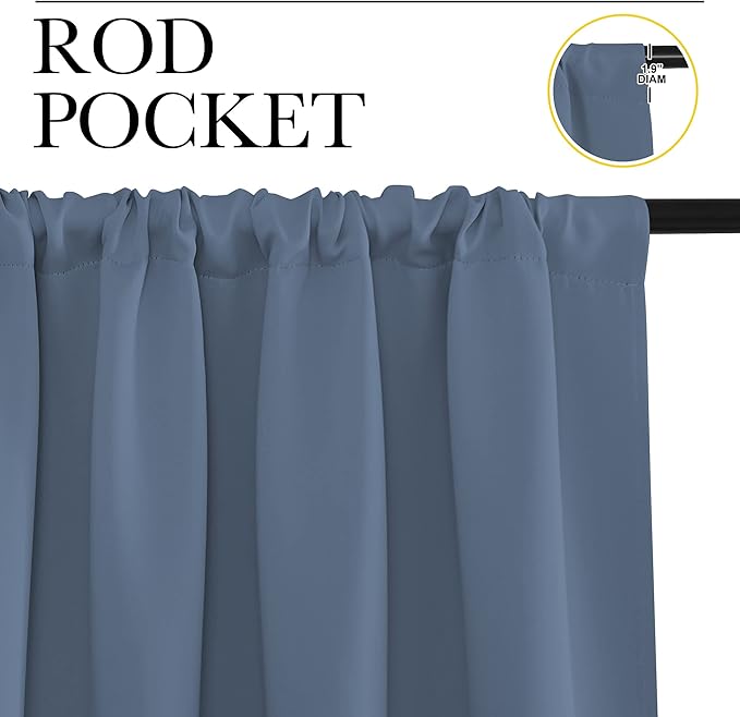 NICETOWN RV Blackout Curtains for Camper Windows, Short Blackout Curtains & - Image 3