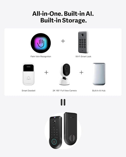Lockin Veno Pro Smart Deadbolt Lock - Image 3