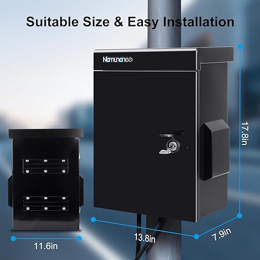 Outdoor Electrical Box, Cold-Rolled Steel Plate, Aluminum Alloy Back Beam - Image 5