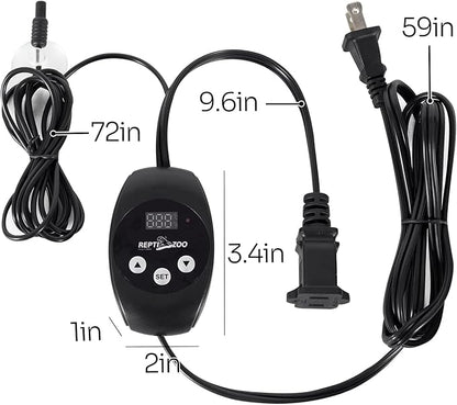 REPTIZOO Dimming Thermostat, PID Temperature Controller - Image 7