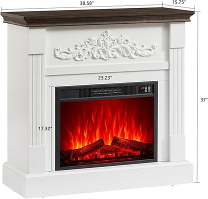 SOOWERY Electric Fireplace - Image 2