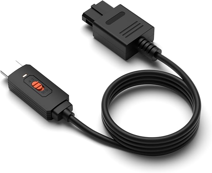 Azduou Gamecube /N64 HDMI Adapter Supports 4:3 and 16:9 Aspect Ratio Switching by Azduou