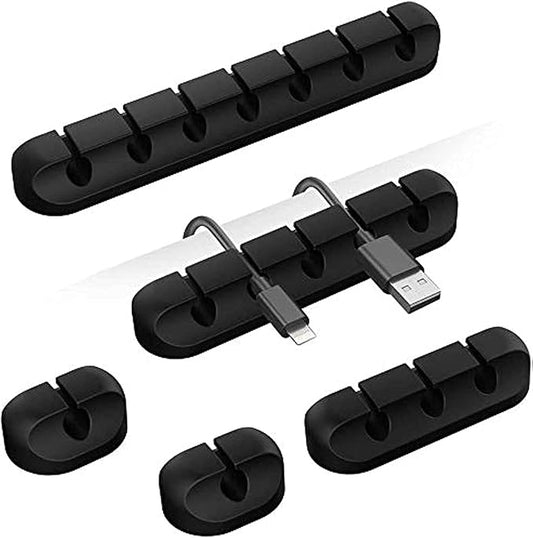 Cord Holder Cable Organizer Clips – Self Adhesive Cord Organizer by TviewSmart