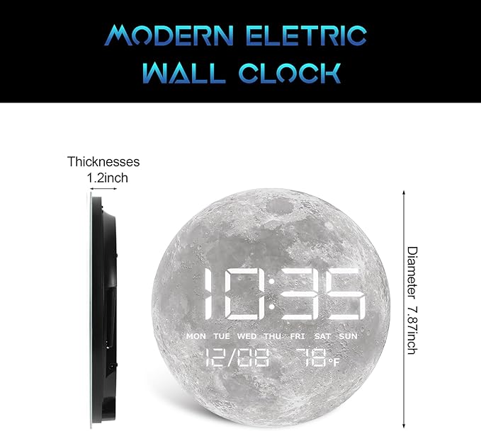 HOMLOVE Digital Desk Clock - Image 2