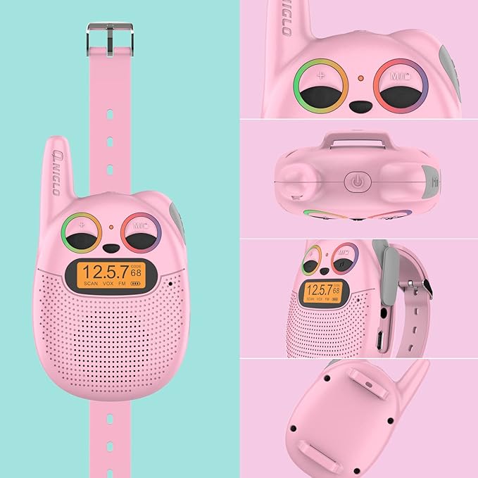 Walkie Talkies for Kids Rechargeable, Toys for 3+ Years Old Kids Walkie Talkies - Image 4