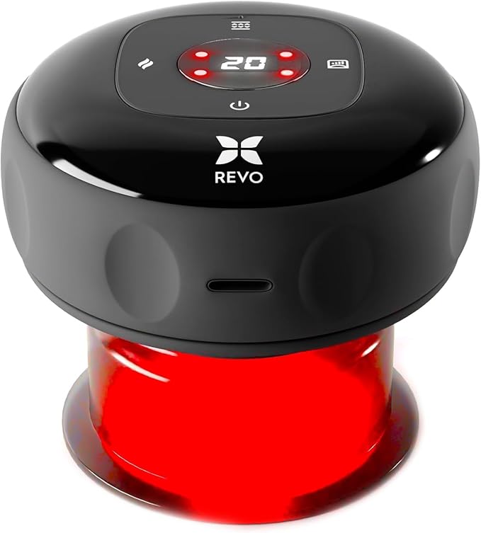 REVO The Original 4-in-1 Smart Cupping Therapy Massager, Muscle Soreness by Revomadic