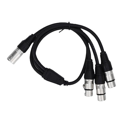 Estink XLR Splitter Cable 3 Pin Male to 3 Female Y Splitter - Image 6