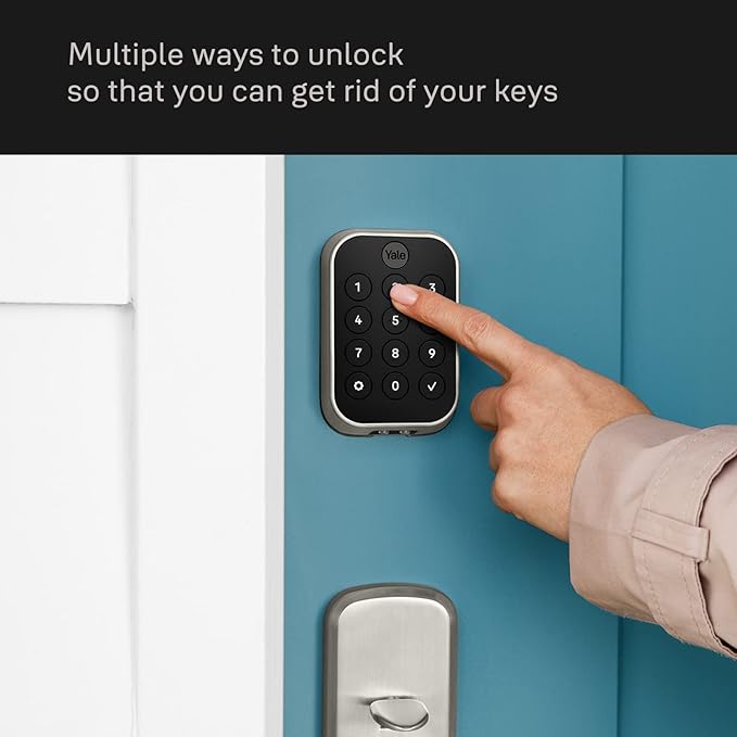 Yale Security Home Assure Lock 2 Deadbolt, YRD430-BLE-BSP - Image 4