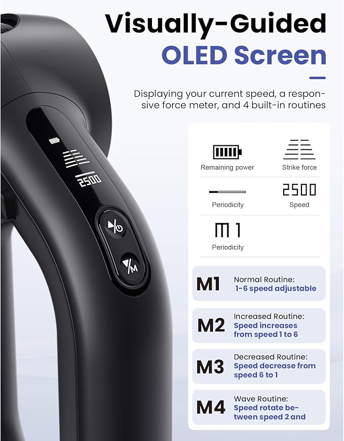 BOB AND BRAD D6 Pro Plus Massage Gun - Image 8
