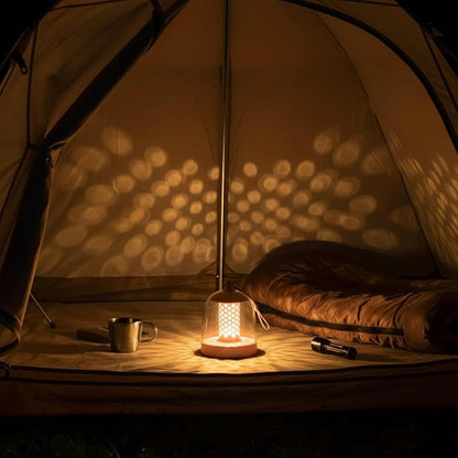 MKLK Camping Lantern, IPX4 Waterproof Touch Control LED Night Light, USB - Image 2